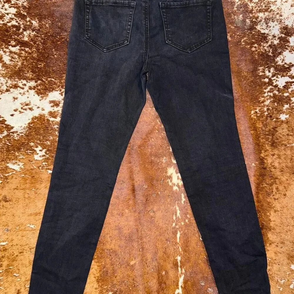 Rue-21 Women's Black and Grey Jeans